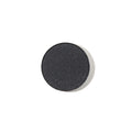 Natural Pressed Eye Shadow Vinyl Refill – black glitter pan, white background – eye makeup