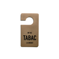 L:A BRUKET No. 182 Tabac Duftanhänger – braunes Karton-Tag, schwarze Schrift, weißer Hintergrund – Parfüm