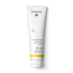Dr. Hauschka Nach der Sonne – weiße Tube mit gelber Linie, weißem Verschluss, weißem Hintergrund – Hautpflege