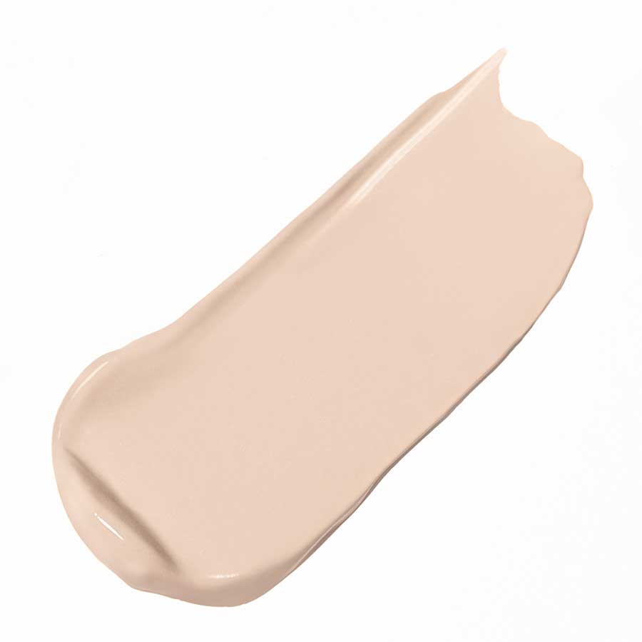 Concealer 01 Macadamia – cremige Textur, nude-beige Farbe auf weißem Hintergrund – Make-up