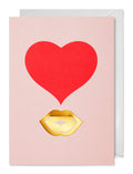 Greeting Card Kiss