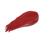 Lip Stick Adore – cremige rote Farbprobe auf weißem Hintergrund – Lippenstift