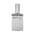 GOTI Earth Eau de Parfum – silberne Sprayflasche mit glänzendem Deckel, weißer Hintergrund – Parfüm