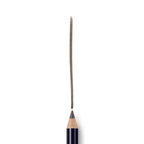 Augenbrauenstift – dunkelblauer Stift mit brauner Mine, weißer Hintergrund – Augenbrauenstyling