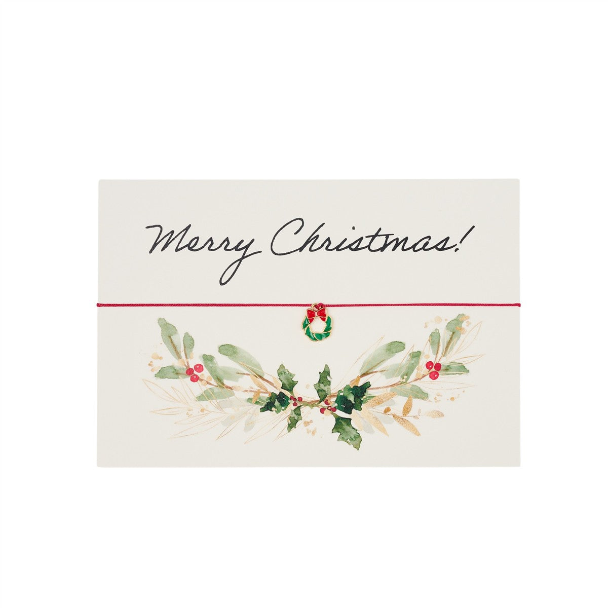 Merry Christmas Armband-Karte