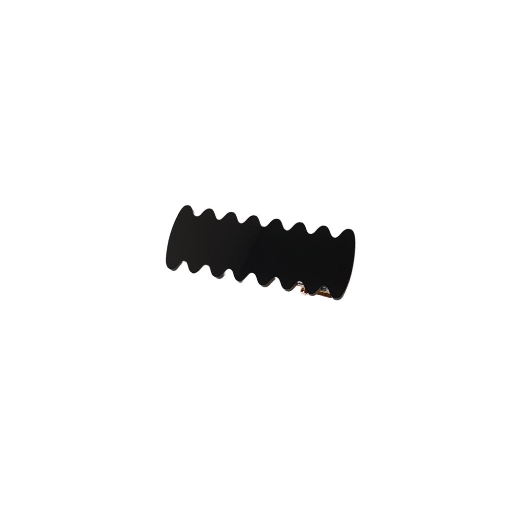 Hairclip Black Curves