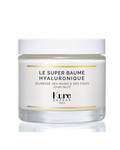 Kure Bazaar Le Super Baume Hyaluronique – clear glass jar with white lid, white background – skin care