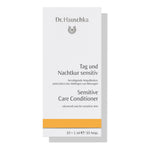 Dr. Hauschka Tag und Nachtkur sensitiv – 10x1ml Ampullen, weißes Karton mit orangem Streifen, weißer Hintergrund – Hautpflege