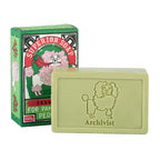 Archivist Seaweed Hand Soap – grüne Seife 150g mit Pudel-Relief, grüne Verpackung, weißer Hintergrund – Hautpflege