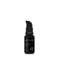 LE PURE Alpha Tonic – schwarze Glasflasche 15ml mit Pumpverschluss, weißer Hintergrund – Serum