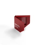 Kjaer Weis Cream Glow – red textured packaging with white text on white background – skin care