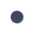 Natural Pressed Eye Shadow Aliasing Refill – dunkelblaue Puderpatrone, weißer Hintergrund – Augen-Make-up