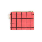 Porte-monnaie Marie School Check Funky Pink