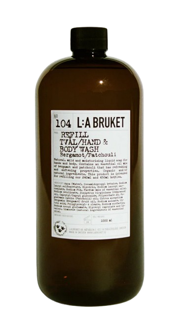 No. 104 Tval/hand & Body Wash Bergamot/patchouli