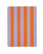 Notizbuch Stripes Pink/lila