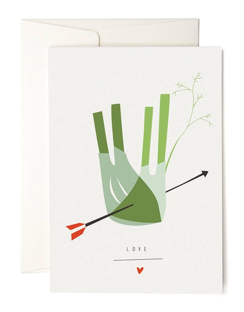 Fennel Grußkarte