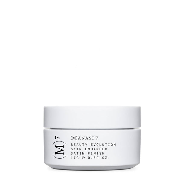 (M)ANASI 7 Skin Enhancer – weißer Tiegel 17g, weißer Deckel, weißer Hintergrund – Hautpflege