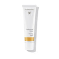 Dr. Hauschka Aufbauende Maske – weiße Tube mit goldener Linie, weißem Deckel, weißem Hintergrund – Hautpflege