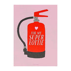 Postkarte ...Super Hottie