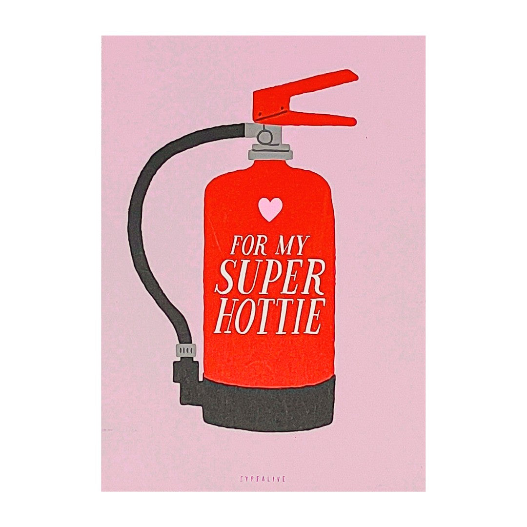 Postkarte ...Super Hottie