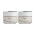 Insum Spa Hammam Maske für Hals & Décolleté – 2x 45g, weißer Deckel, orangefarbener Akzent, weißer Hintergrund – Hautpflege