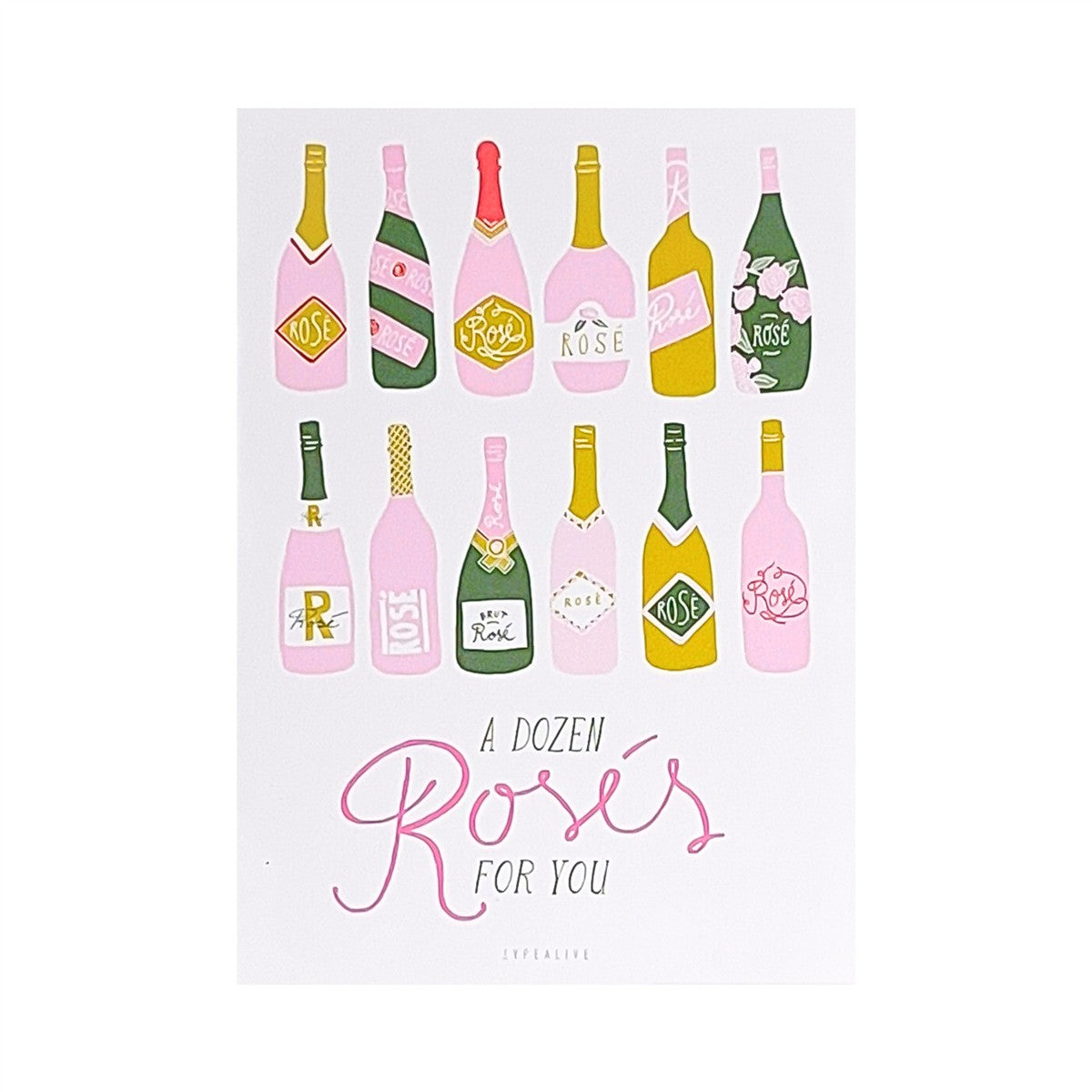 Postkarte a Dozen Rosés ...