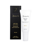 Ipsum Best Skin Eye Oil Balm – weiße Tube 15g, weißer Deckel, schwarzer Karton, weißer Hintergrund – Augenpflege