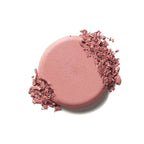 Soft Focus Blurring Blush – pink pressed powder blush with crushed texture on white background – face powder
