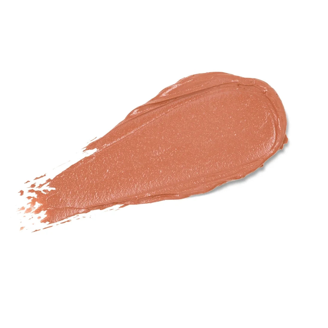 Lip Stick Brilliant – rosébrauner Lippenstift-Swatches auf weißem Hintergrund – Lippenpflege