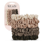 Petite Satin Scrunchies Eucalyptus