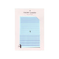 Nail Tattoo Tartan Blau