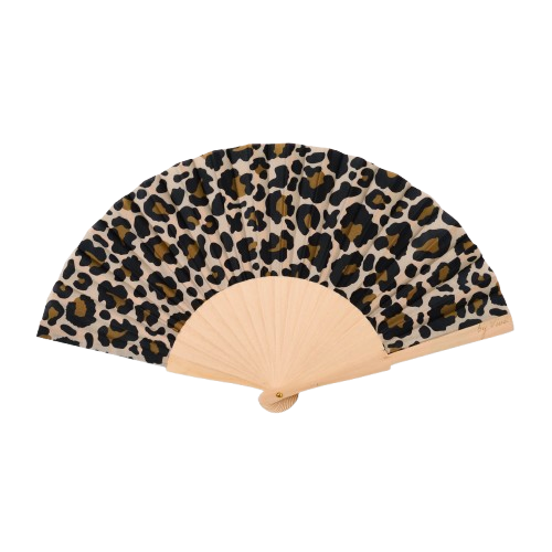Fächer Leopard