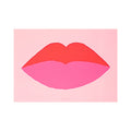 Postkarte Lips