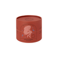 Cosmic Dealer She Slept for 100 Years Tea – terracotta cylinder packaging, white background – wellness tea