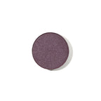 Natural Pressed Eye Shadow Crossfading Refill – lila Glitzer, runder Refill auf weißem Hintergrund – Augenmake-up