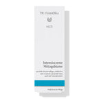 Dr. Hauschka MED Intensivcreme Mittagsblume – weiße Kartonverpackung mit türkisem Streifen, weißer Hintergrund – Hautpflege