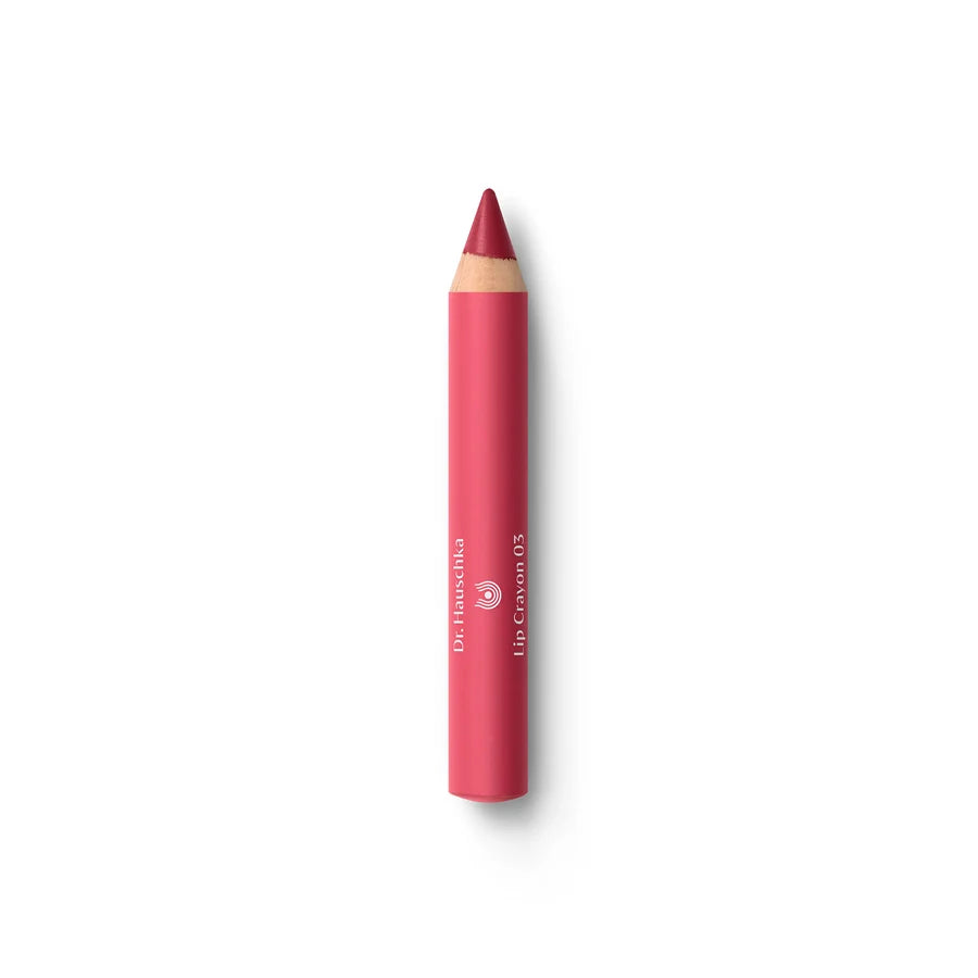 Dr. Hauschka Lip Crayon 03 Grapefruit – rosafarbener Stift, weißer Hintergrund – Lippenstift