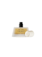 Abel Coat Check Eau de Parfum – 50ml Sprayflasche, cremefarbenes Glas, schwarzer Zerstäuber, weißer Hintergrund – Parfüm