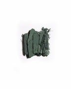 Eye Shadow Green Depth Refill – grüner Lidschatten mit Glitzer, weißer Hintergrund – Augen-Make-up