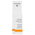 Dr. Hauschka Melissen Day Cream – white cardboard packaging with orange stripe, white background – skin care