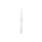 HOBARO Tweezers – white stainless steel tweezers with protective cap, white background – eyebrow care