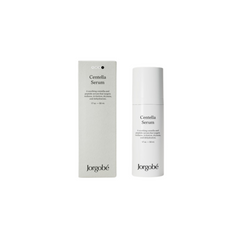 Jorgobé Centella Serum – weißes Fläschchen 50ml, weißer Deckel, weißer Hintergrund – Hautpflege