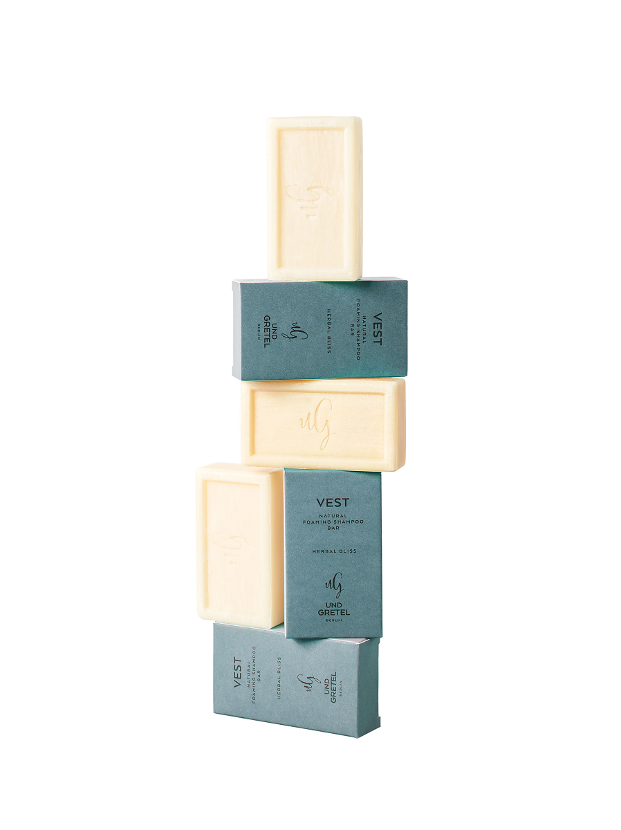 Vest Natural Foaming Shampoo Bar