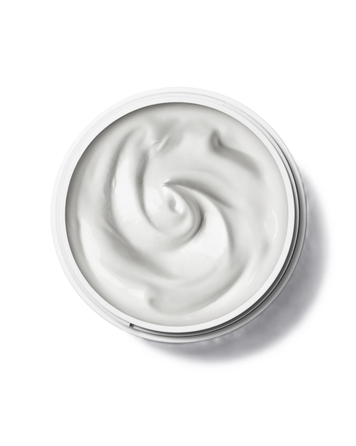 Botanical Face Cream Furora – white jar with creamy texture, white background – face care