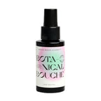 Botanical Bouche Mouth Care Spray – black bottle with spray nozzle, pastel label, white background – mouth care
