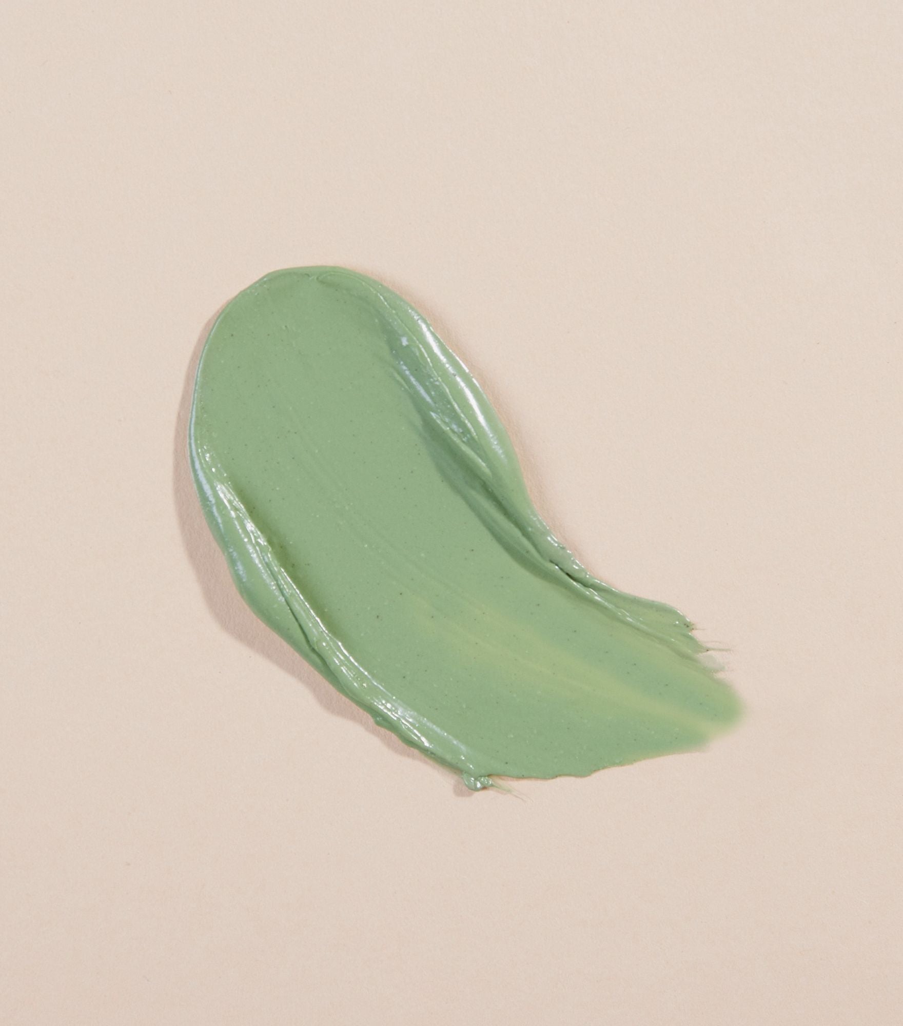 Le Masque Pureté Detoxifiant – grüne Cremespur auf cremefarbenem Hintergrund – Gesichtsmaske