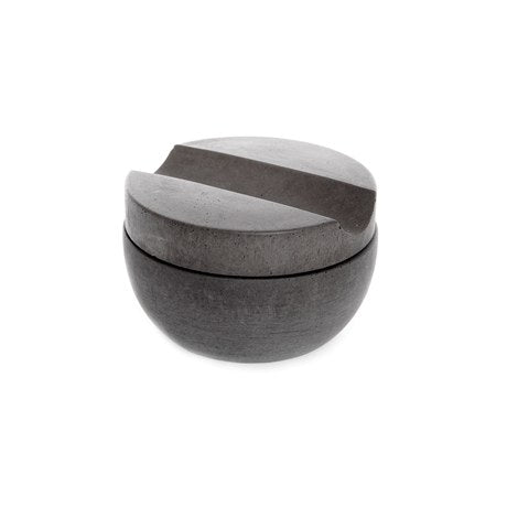 Shaving Cup & Soap Dark Grey