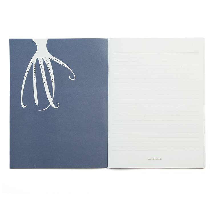 Dive, Whale and Octopus Notebook