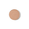 Natural Pressed Eye Shadow Midi Refill – runder, roségoldener Lidschatten auf weißem Hintergrund – Augenmake-up