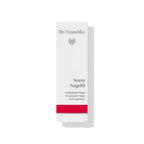 Dr. Hauschka Neem Nagelöl – weißes Kartonpaket mit rotem Streifen, weißer Hintergrund – Nagelpflege
